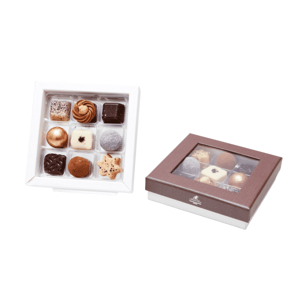 Aalborg Chokoladen -  9 stk. klassikere i ske 81 g.