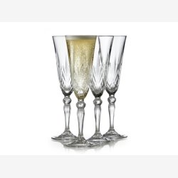 Lyngby Glas - Melodia Champagne 16cl. 4 pak. 