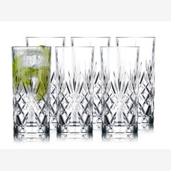 Lyngby Glas - Melodia Highball 36cl. 6 stk.