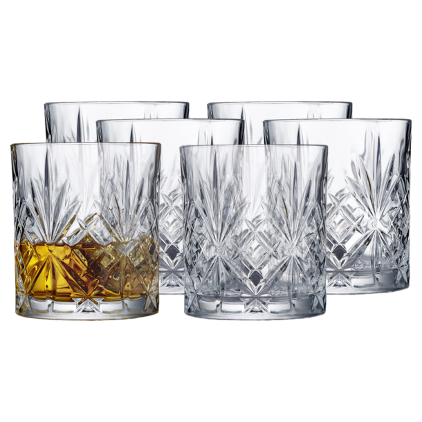 Lyngby Glas - Melodia Whiskyglas 31cl. 6 stk. - Lyngby Glas My House
