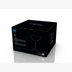 Lyngby Glas - Juvel Champagneskl 34 cl 4 stk.