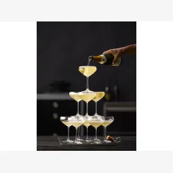 Lyngby Glas - Juvel Champagneskl 34 cl 4 stk.