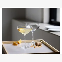 Lyngby Glas - Juvel Champagneskl 34 cl 4 stk.