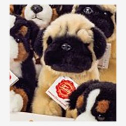 Teddy Hermann - Hund 4 assorterede farver 15 cm