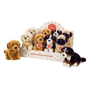 Teddy Hermann - Hund 4 assorterede farver 15 cm