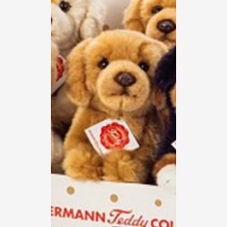 Teddy Hermann - Hund 4 assorterede farver 15 cm