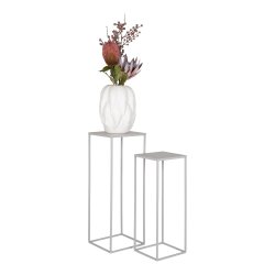 House Nordic - Beja blomsteropsats, cool grey, st af 2 stk.