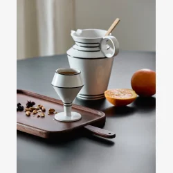 NORDAL - Kande 1,6L Hvid Stent�j H: 20,5 cm. 