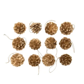 Speedtsberg kogler m/snor 12stk. pr. pose ca 5cm. guld