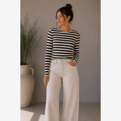 Marta Du Chateau - MdcBegonia Lang�rmet Bluse Sort 