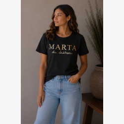 Marta Du Chateau - MdcJeanette T-Shirt Sort
