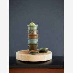 B-Green - Wood Dish - �25 cm