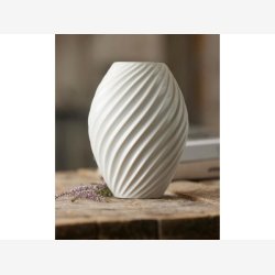 Mors - River Vase 21 cm Hvid