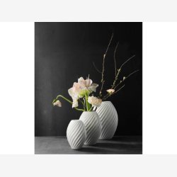 Mors - River Vase 21 cm Hvid