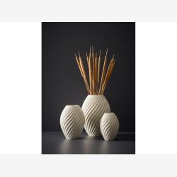 Mors - River Vase 26 cm Hvid