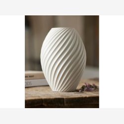 Mors - River Vase 26 cm Hvid