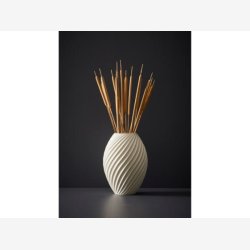 Mors - River Vase 26 cm Hvid