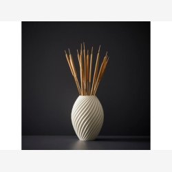 Mors - River Vase 26 cm Hvid