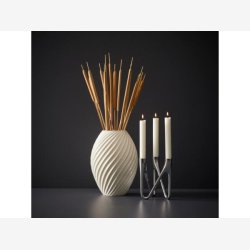 Mors - River Vase 26 cm Hvid