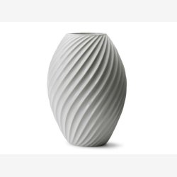 Mors - River Vase 26 cm Hvid