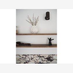 Mors - Flame Vase 15 cm Hvid