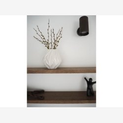 Mors - Flame Vase 15 cm Hvid