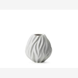 Mors - Flame Vase 15 cm Hvid