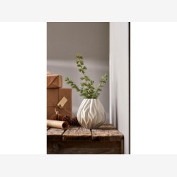 Mors - Flame Vase 19 cm Hvid