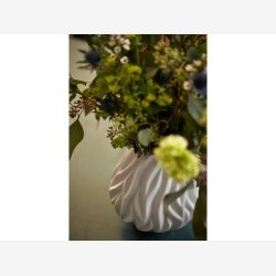 Mors - Flame Vase 19 cm Hvid