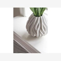 Mors - Flame Vase 19 cm Hvid