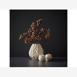 Mors - Flame Vase 19 cm Hvid