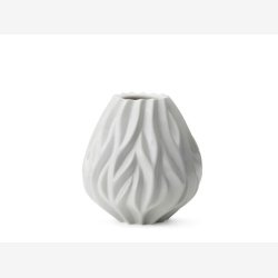 Mors - Flame Vase 19 cm Hvid