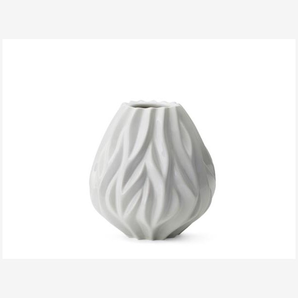 Mors - Flame Vase 19 cm Hvid