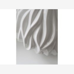 Mors - Flame Vase 23 cm Hvid