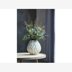 Mors - Flame Vase 23 cm Hvid