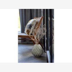 Mors - Flame Vase 23 cm Hvid