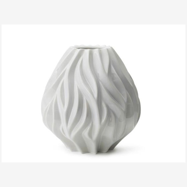 Mors - Flame Vase 23 cm Hvid