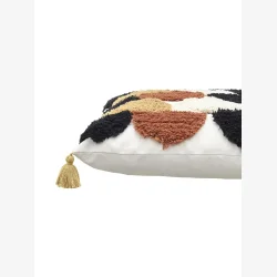 Svanefors pudebetrk tuftet m/kvaster kanel 45x45cm. 