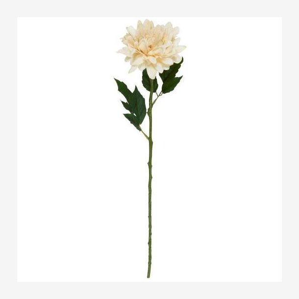 Ib Laursen - Dahlia stilk 45x13cm, Creme hvid