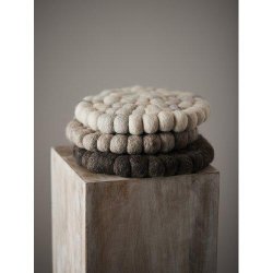 Svanefors - Nisha Grydeunderlag Nougat 20cm