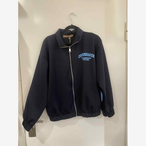 MDC - MdcNete Cardigan Navy/Sky Flere st�rrelser 50% poliamid, 42% viskose, 8% elastan