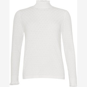 Ofelia - Aja Strik Pullover R�hvid