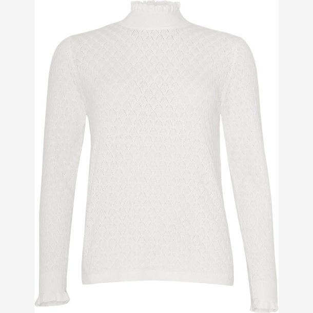 Ofelia - Aja Strik Pullover R�hvid
