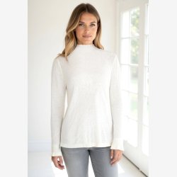 Ofelia - Aja Strik Pullover R�hvid