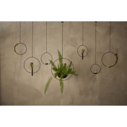 Speedtsberg - Fyrfadsstage Ring t/ophng sort D: 15 cm. Metal.