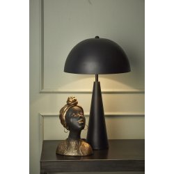 Speedtsberg - Bordlampe Aura H50cm. D30cm. mat sort
