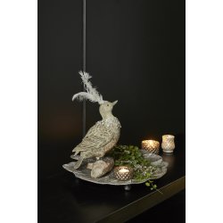 Speedtsberg - Figur And m/halskde &amp; Fjer H: 29 cm.