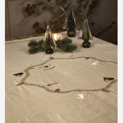 Speedtsberg - Bord dug med julemotiv D: 210cm. 