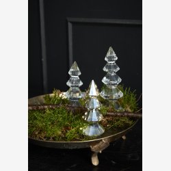 Speedtsberg krystal juletr Amber H: 13cm.