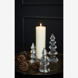 Speedtsberg krystal juletr Amber H: 13cm.